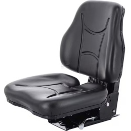 Siedzenie dzielone PCW z amortyzacją mechaniczną