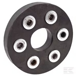 Tarcza gumowa, sprzęgła 6 otworów Tarcza gumowa, sprzęgła 6 otworów